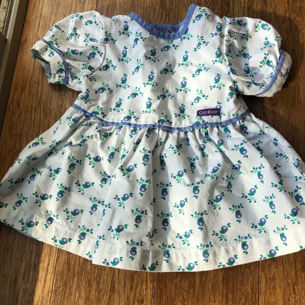 Oshkosh vintage blueberry dress